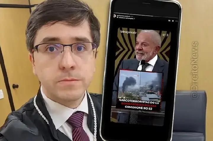 Juiz do TJ/RJ reposta vídeo associando Lula ao CV e critica atuação da DPU