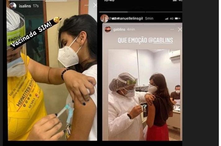 Gêmeas milionárias de Manaus são nomeadas às pressas em UBS e tomam vacina