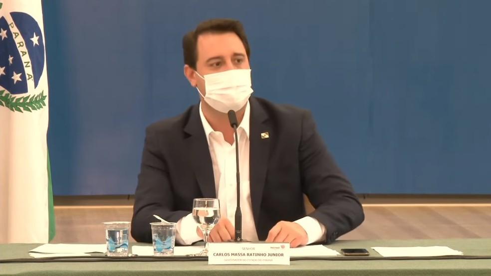 Paraná prorroga toque de recolher e restrição a serviços não essenciais até quarta-feira (10)