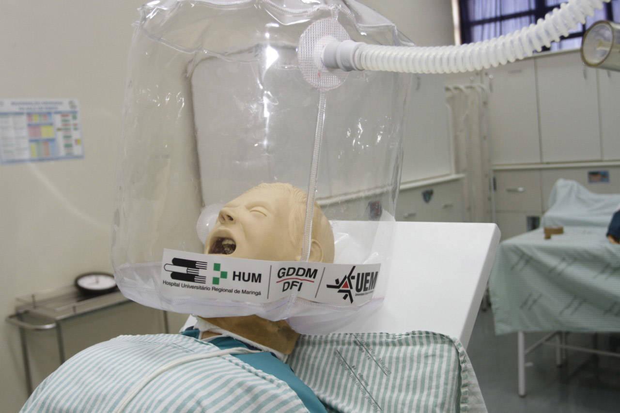 Hospital de Maringá doa capacetes de oxigenação para 21 municípios