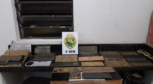 Em Londrina, homem é preso após furtar lápides de cemitérios