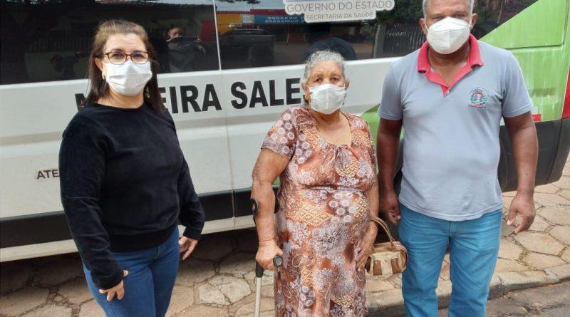 Mulher que aparece como morta em lista de vacinação está viva em Moreira Sales