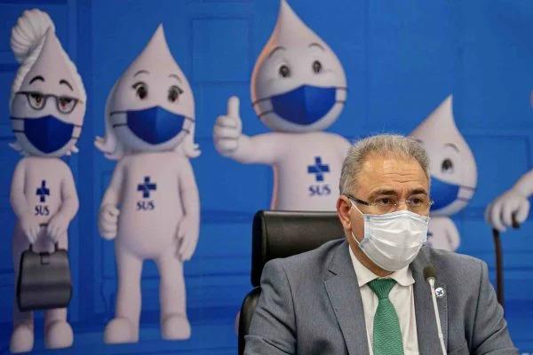 Queiroga: Brasil recebe 6,2 milhões de doses da Pfizer nesta semana