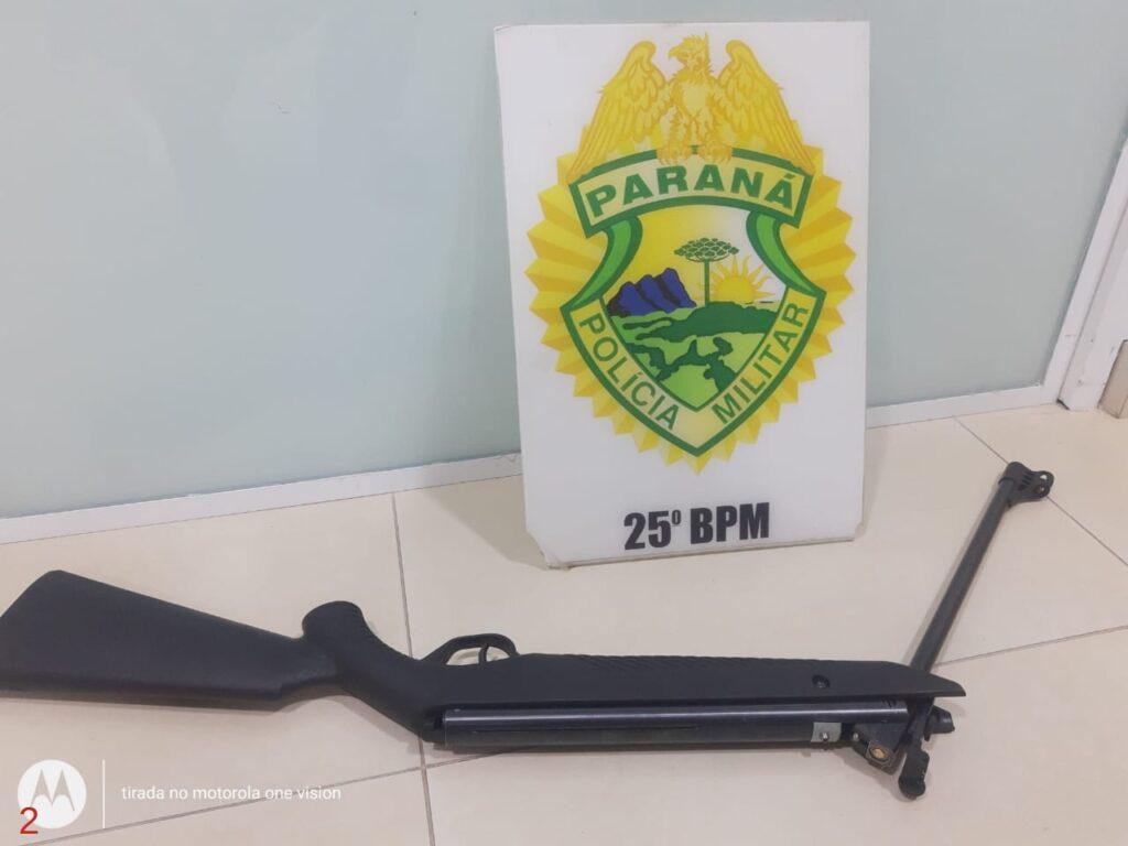 em Douradina, homem derruba espingarda e arma dispara contra ele