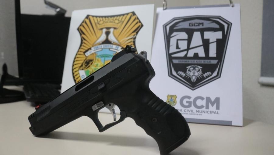 Criança leva tiro de arma de chumbinho em Ponta Grossa