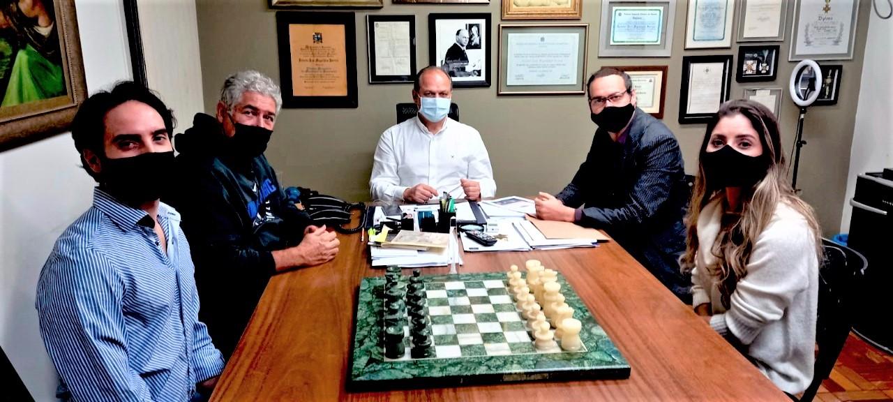 Deputado Ricardo Barros, recebeu representantes da Procinema e do Polo Cinematográfico de Maringá