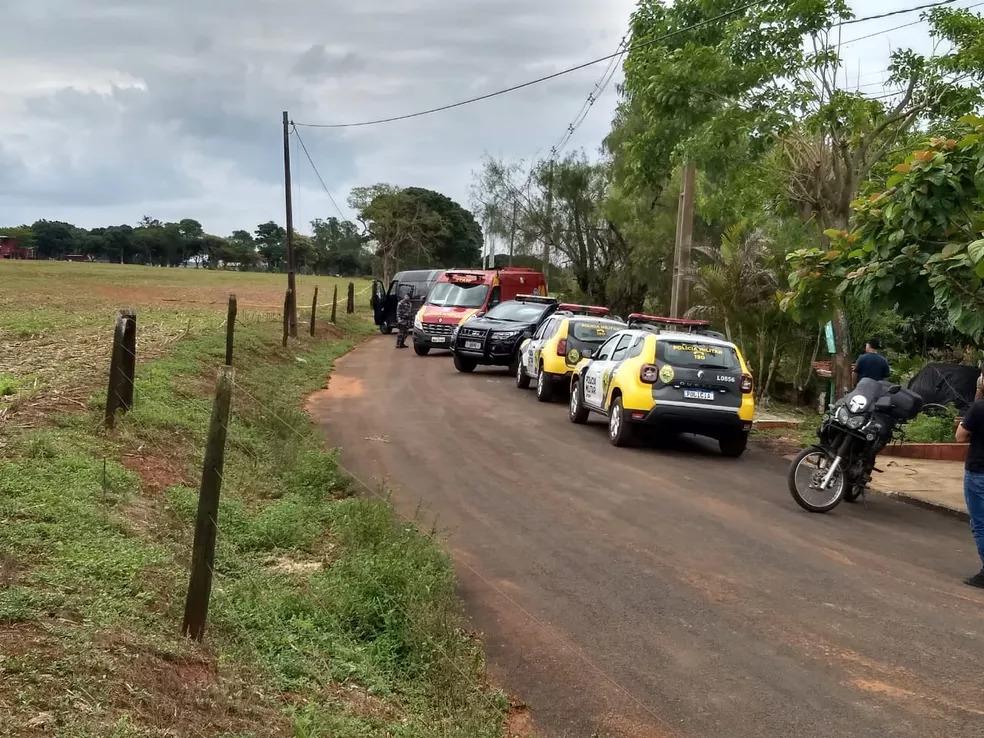 Bandidos fortemente armados invadem propriedade em Foz do Iguaçu, e roubam aeronave
