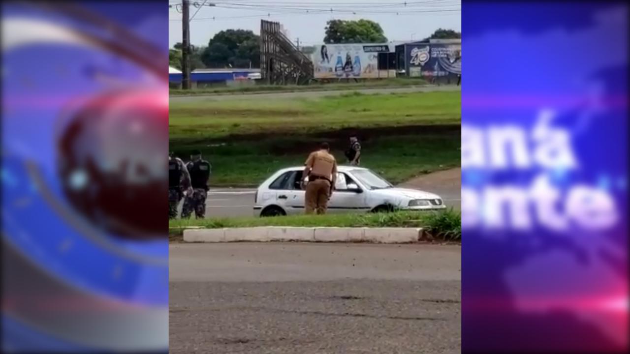 Chuva não de água mas de balas entre Sarandi e Maringá