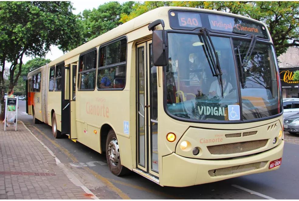 Passagem de ônibus de Cianorte fica mais barata a partir desta sexta (1º)