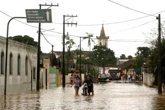 Após fortes chuvas, prefeitura de Morretes decreta situação de emergência