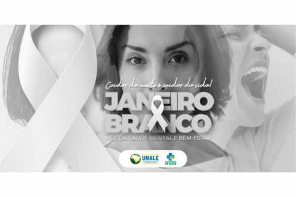 Janeiro Branco - Mês da conscientização sobre a saúde mental; 