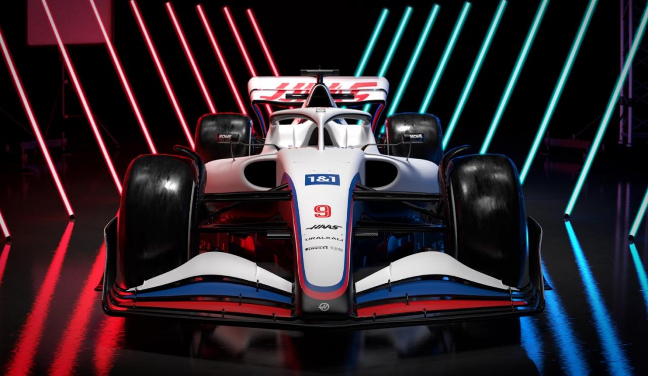 Haas apresenta layout do carro para temporada 2022; veja fotos