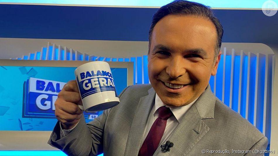 Apresentador Reinaldo Gottino é internado às pressas na UTI após fortes dores no peito