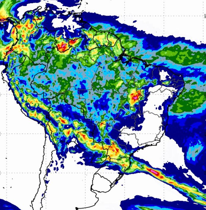 Inmet emite alerta para tempestade nos três estados do Sul do Brasil