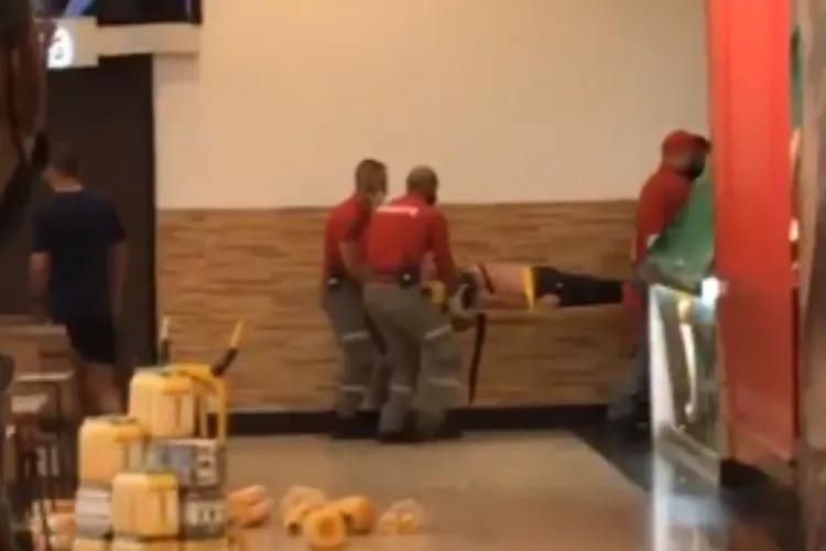 Tiroteio dentro de shopping em Londrina deixa um homem morto e uma mulher ferida