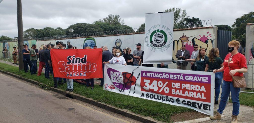 SindSaúde-PR inicia greve por reajuste da inflação nos salários