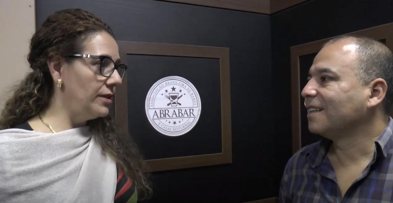 Solange Ferreira Bueno visita a ABRABAR - Associação Brasileira de Bares e Casas Noturnas