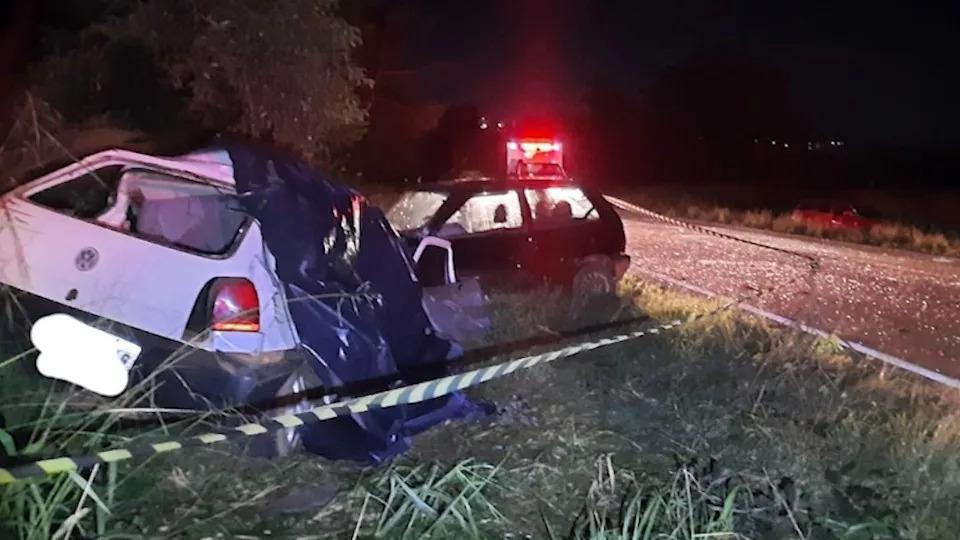 Acidente na PR 473: Um homem morre e outras cinco pessoas ficam feridas, em Quedas do Iguaçu