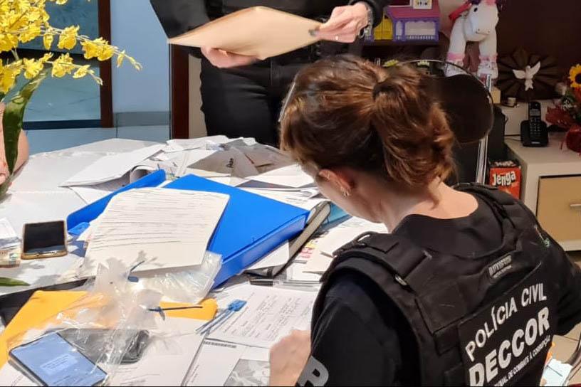 PCPR cumpre 17 mandados em operação contra desvios por associação de Centenário do Sul