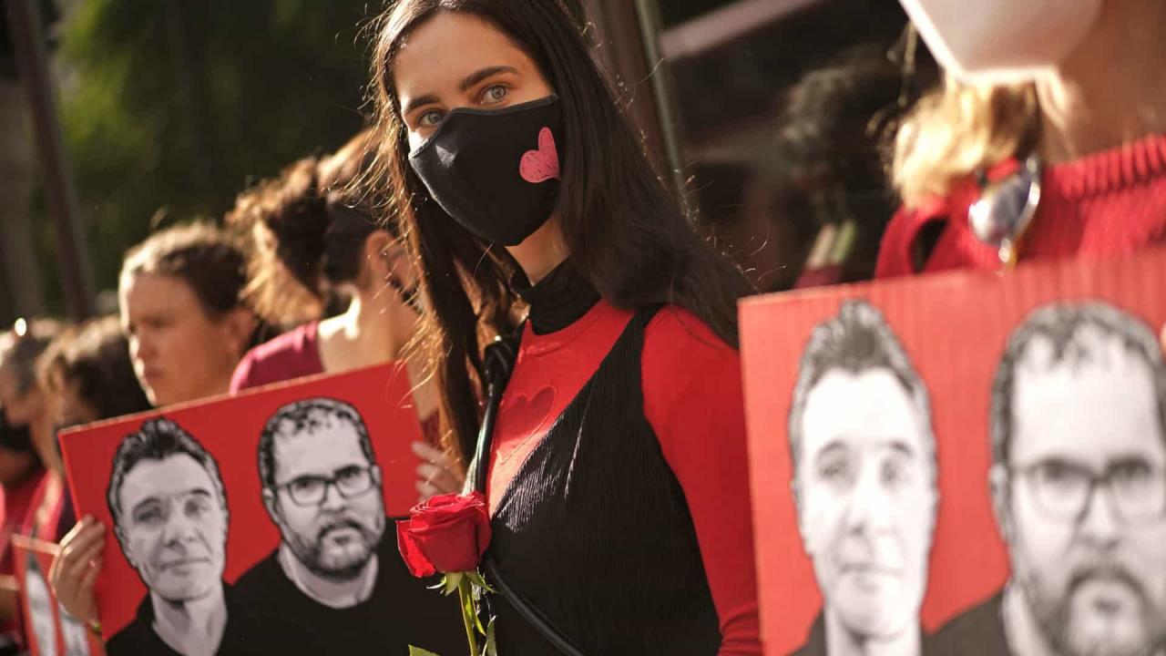 PF conclui perícias e corpos de Bruno e Dom serão entregues às famílias