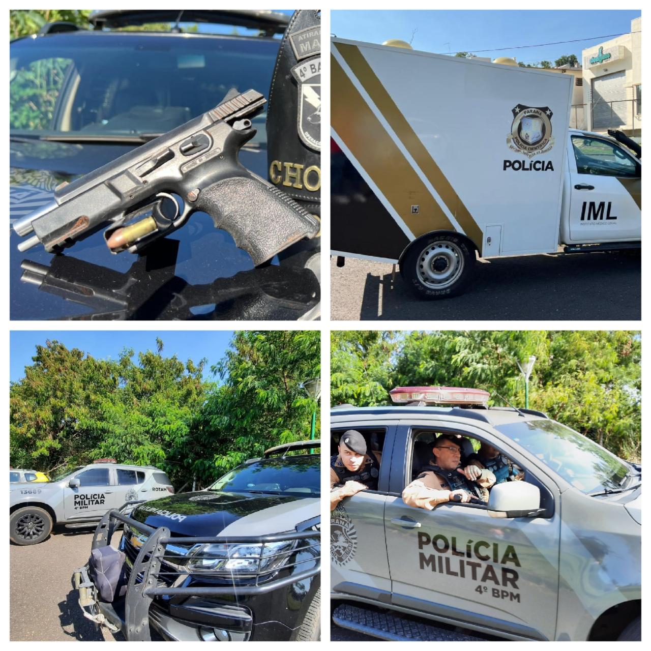 Suspeito morre durante troca de tiros com o Pelotão de Choque, em Maringá