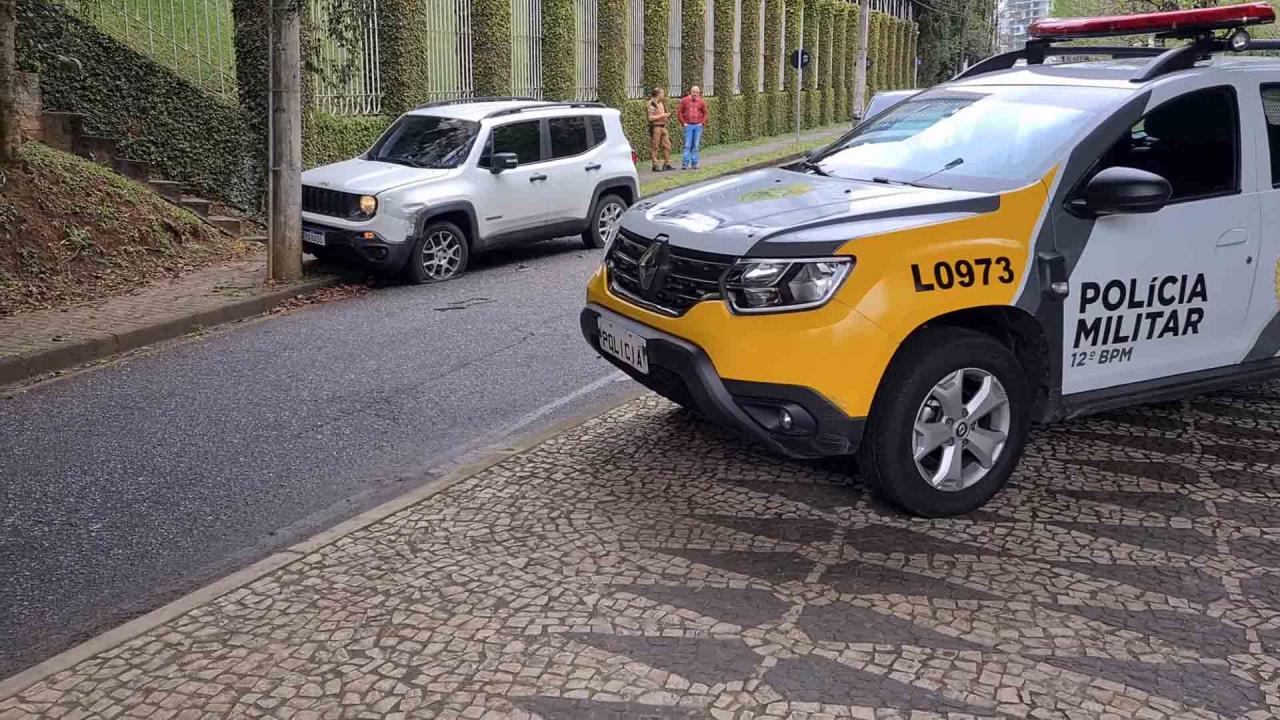 Assalto a um que transportava malote com aproximadamente R$ 100 mil em Curitiba