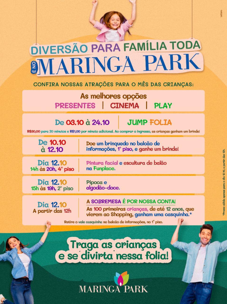 Maringá Park arrecadará brinquedos para ONG de Sarandi