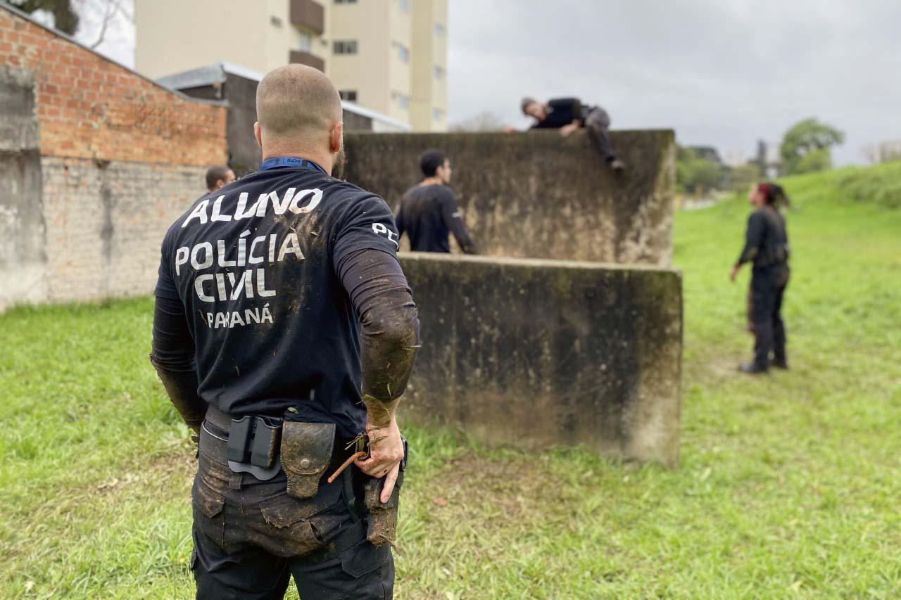 Polícia Civil do Paraná conclui segundo mês do curso de formação dos 425 novos servidores