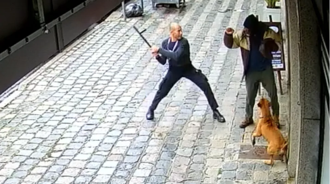 COVARDIA - Músico é agredido violentamente por homem com golpes de cassetete em Curitiba