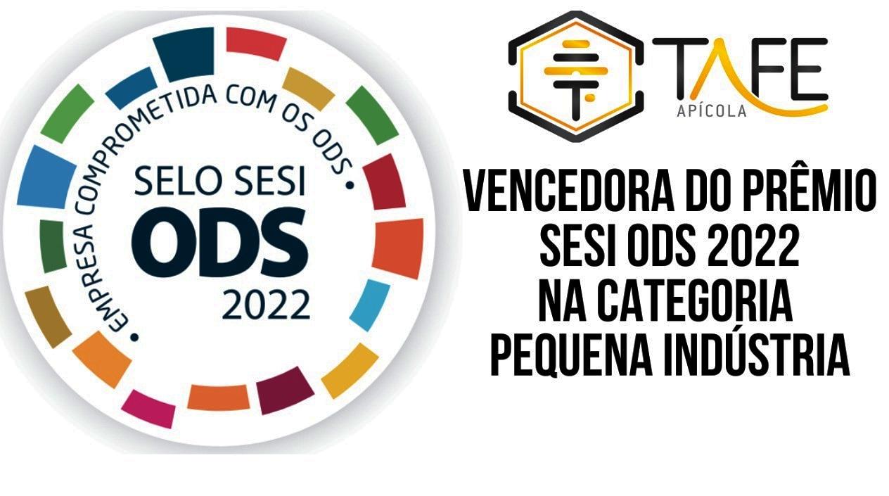 Empresa Maringaense ganha prêmio SESI ODS 2022 na categoria pequena indústria