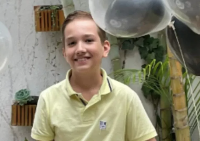 Menino de Cascavel oeste do Paraná faz vaquinha para custear cirurgia de tumor cerebral