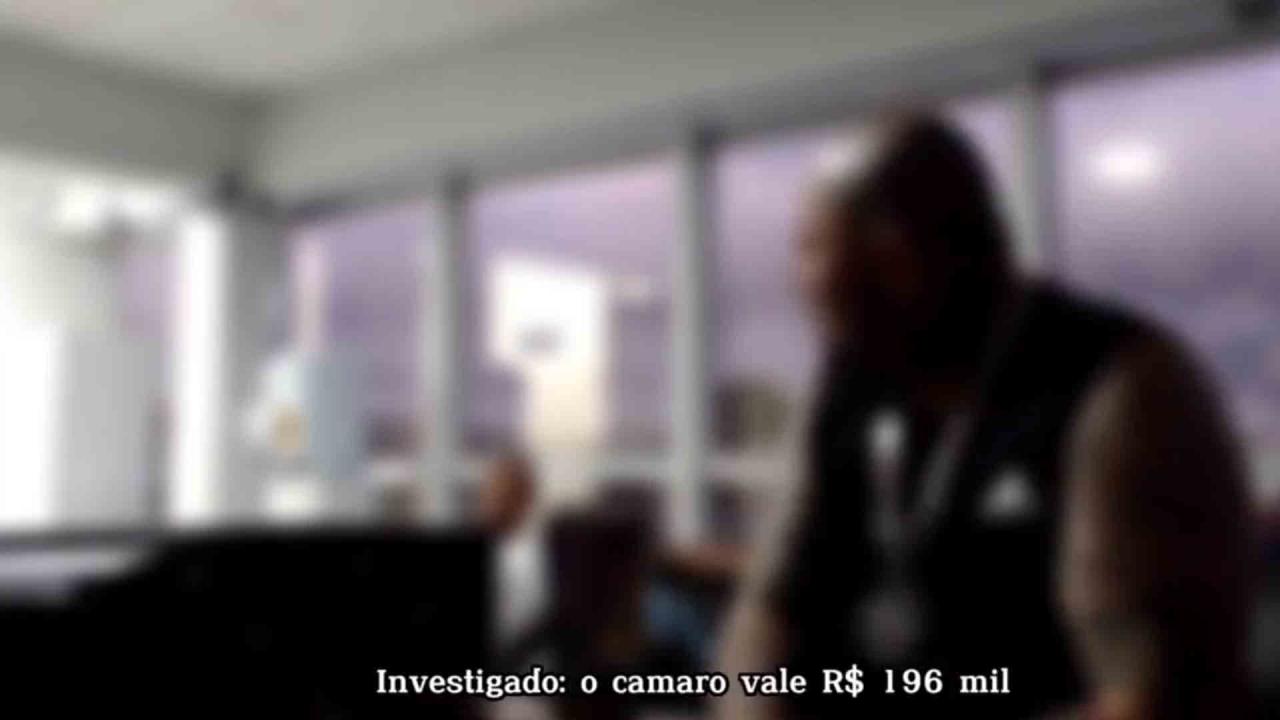 Em tentativa de suborno á Delegado de Polícia Civil de Curitiba - Homem tenta dar Camaro e leva voz de prisão