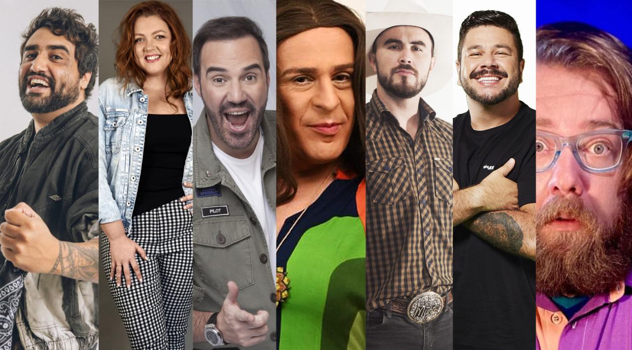 Risorama, maior festival de stand-up do Brasil, volta a Maringá, na Sociedade Rural, com 15 grandes nomes nacionais do humor