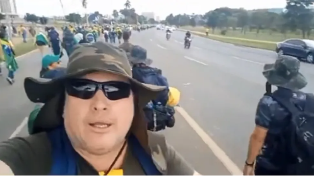 MPPR investiga conselheiro tutelar de Maringá por participação em atos de vandalismo e destruição em Brasília em manifestação