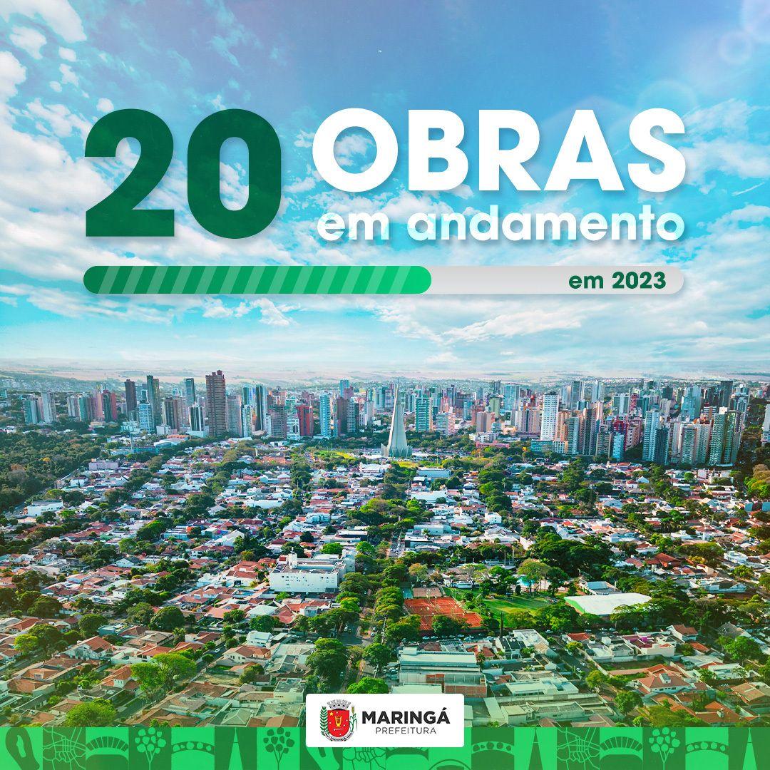Maringá investe mais de R$ 200 milhões em obras para 2023