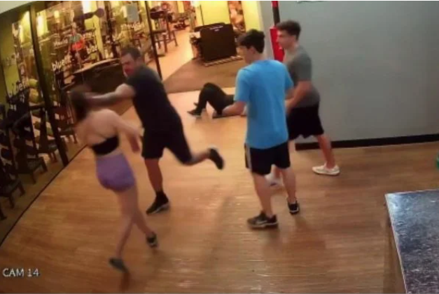 Policial Militar de Goiás agride mulher com soco no rosto dentro de academia