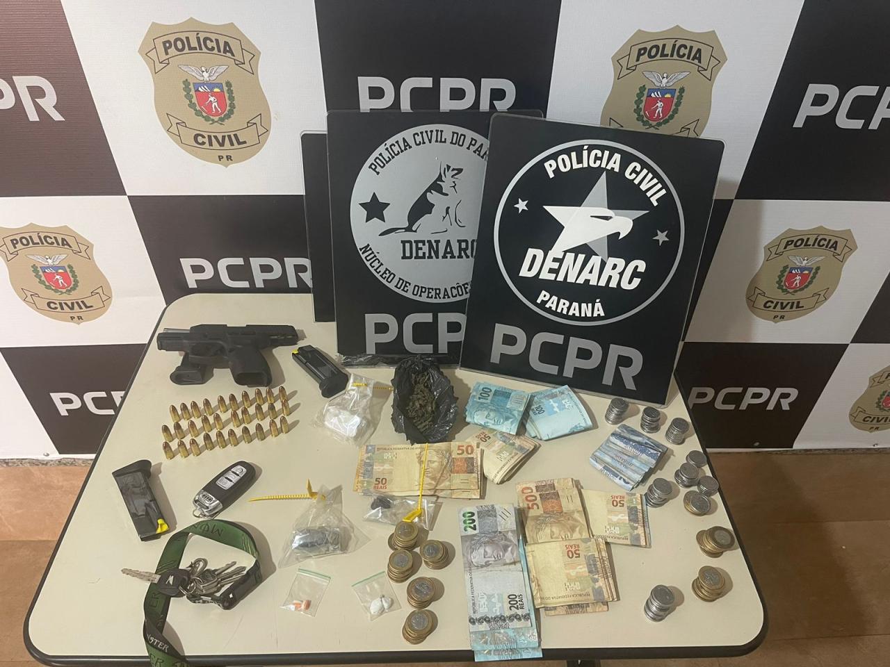 DENARC Realiza operação THE WALKING DEAD com finalidade de combater o tráfico de drogas na região de Maringá