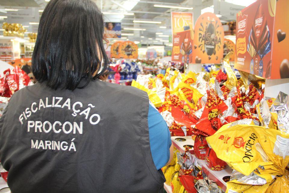 Procon de Maringá registra diferença de até 108% no preço dos Ovos de Páscoa