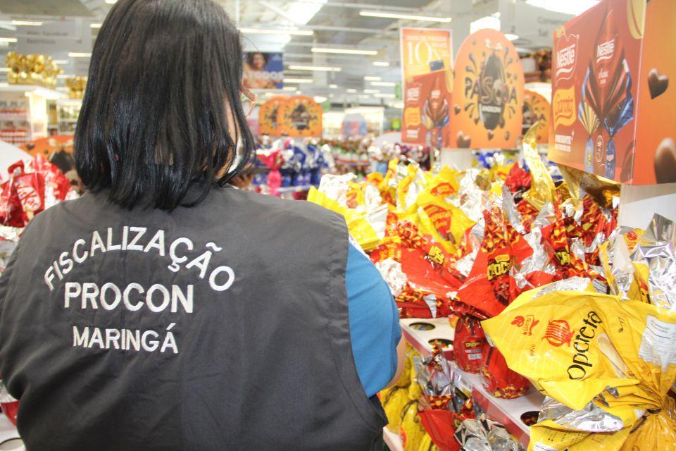 Procon de Maringá registra diferença de até 108% no preço dos Ovos de Páscoa