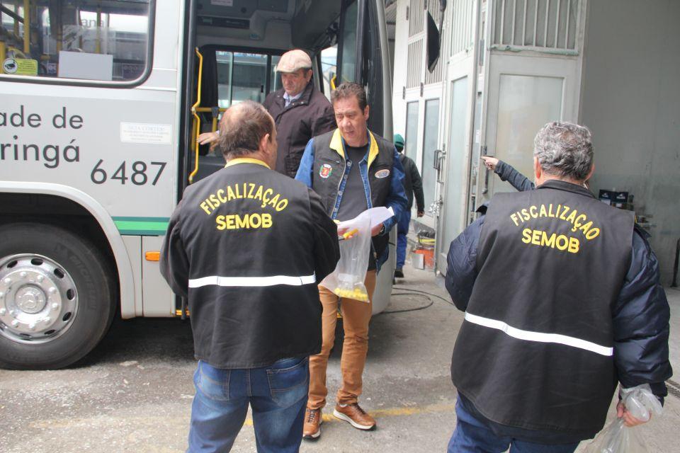 Semob e Procon Maringá vistoriam serviços do transporte coletivo