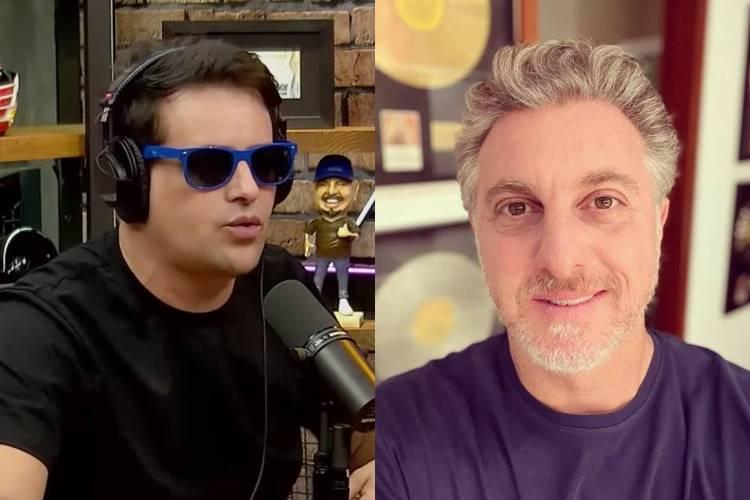 MALDADE - Rodrigo Scarpa revela já ter cuspido em lanche de Luciano Huck quando era estagiário do apresentador