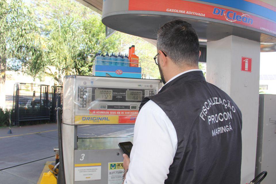 Pesquisa do Procon de Maringá indica diferença de até 31% nos preços dos combustíveis