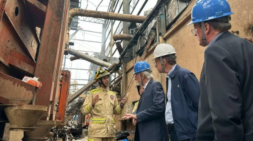 Três feridos em explosão em Palotina são transferidos para a ala de queimados do HU-UEL