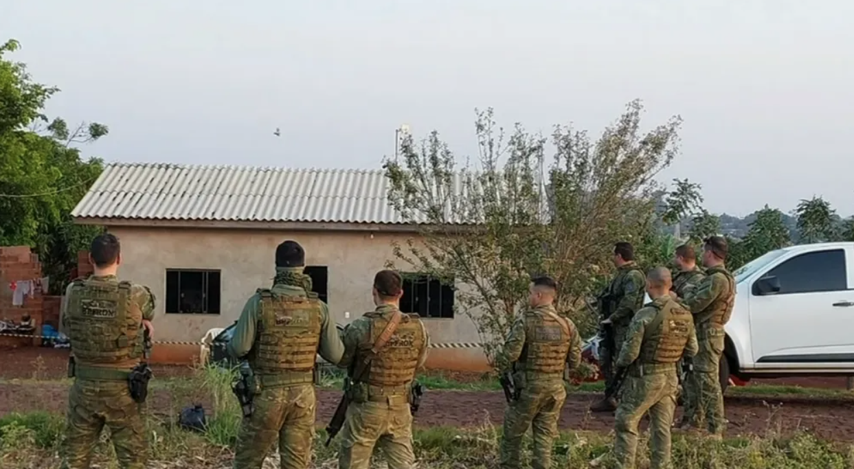 Cinco homens morrem em confronto com a Polícia Militar do Paraná em Santa Helena, oeste do estado