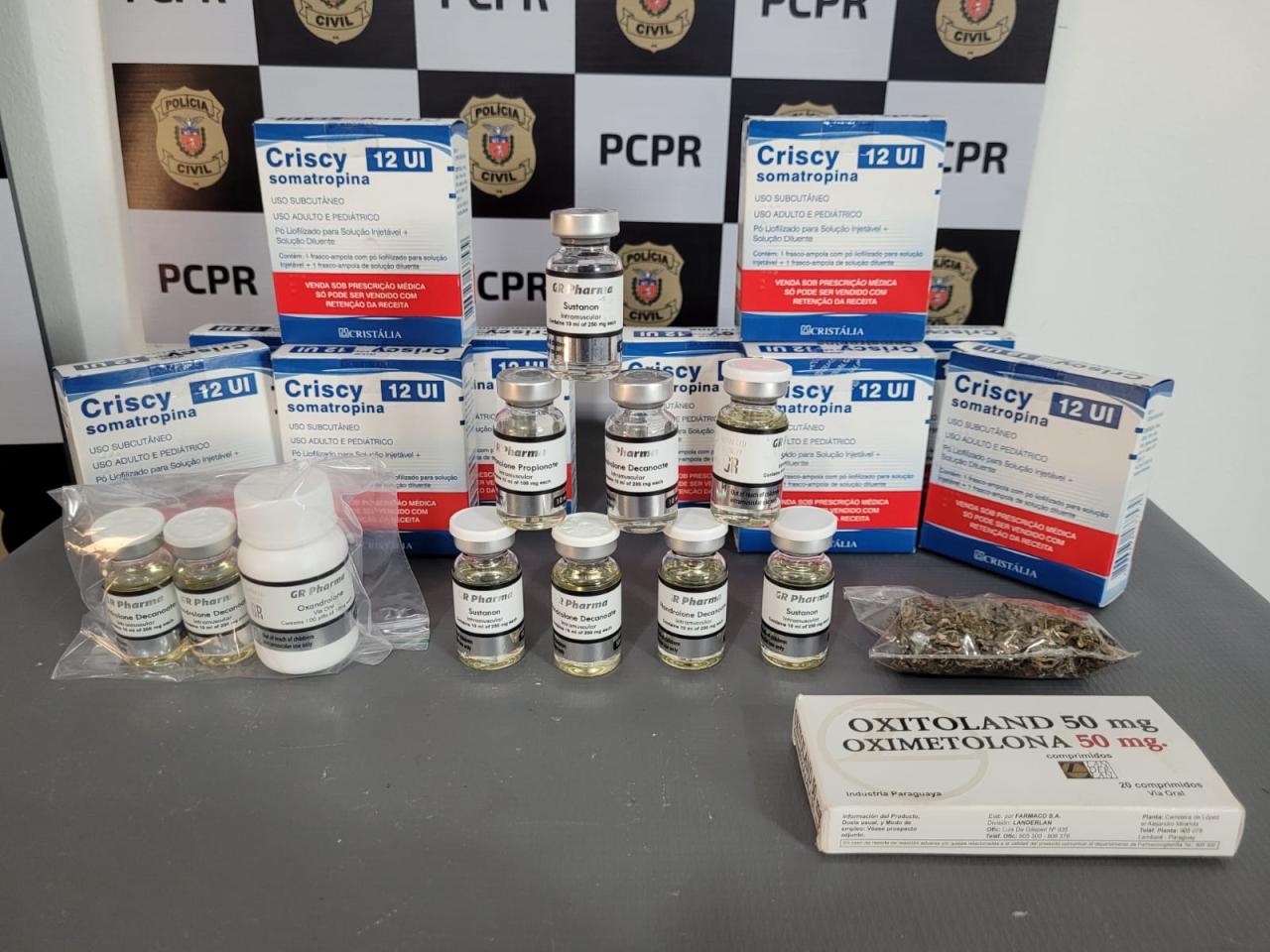 PERSONAL TRAINER É PRESO COM ANABOLIZANTES EM MARINGÁ