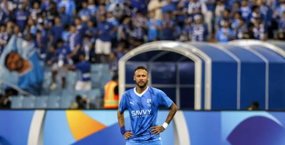 Com Neymar como titular, Al-Hilal empata com Navbahor pela Champions da Ásia