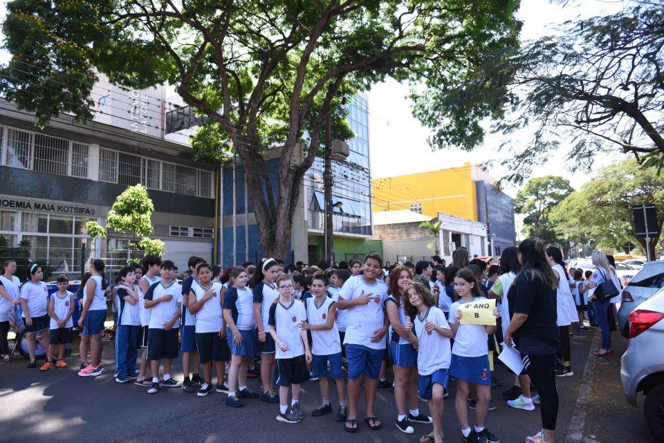 Prefeitura de Maringá realiza simulação de plano de abandono e garante segurança das unidades escolares