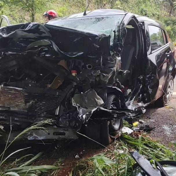 Acidente grave, na manhã desta segunda feira(23) na BR-369, em Corbélia deixa três mortos