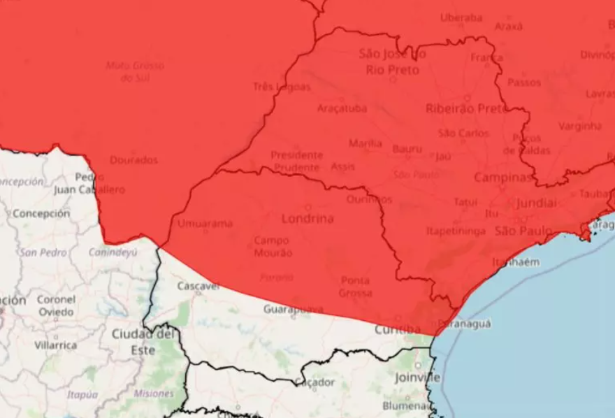 ALERTA VERMELHO: Temporal no Paraná pode provocar novos transtornos e defesa civil emite alerta