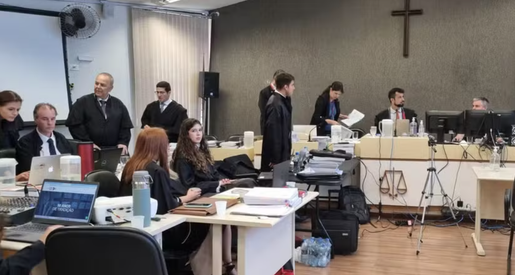 Comeuçou nesta segunda-feira (18), Júri dos acusados de matar jogador Daniel em São José dos Pinhais em 2018